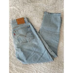 Levi's wedgie straight fit jeans sz 25